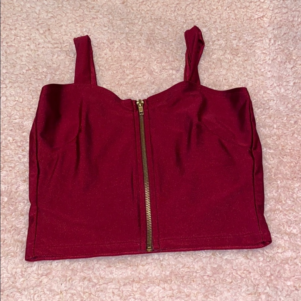 Burgundy 2piece